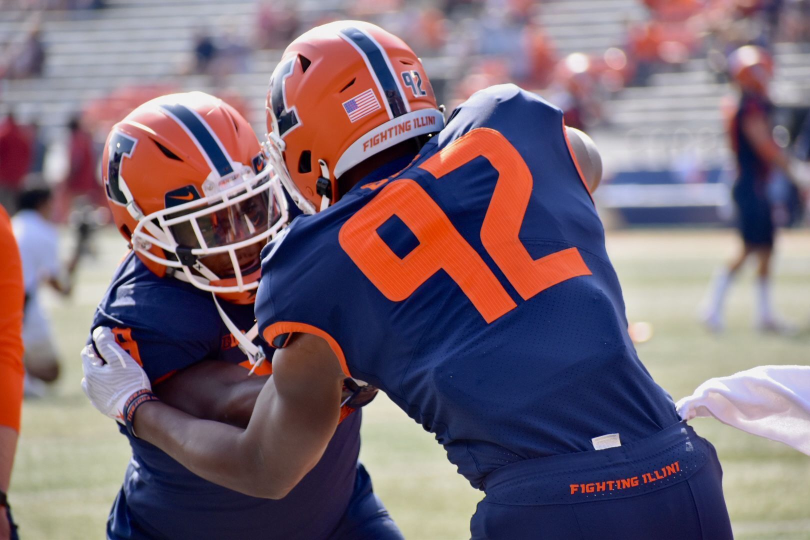 PHOTOS: Illinois hosts Wisconsin for homecoming